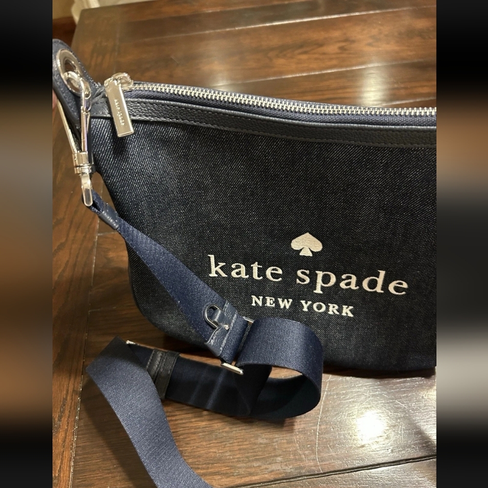 Nwot Kate Spade Denim Rosie Crossbody Shoulder - Picture 3 of 9